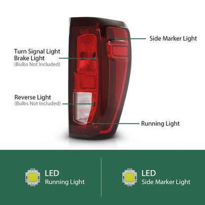 Solid Spare Halogen Tail Light Brake Lamp Fit For 19-22 GMC Sierra 1500 2500 3500 Right