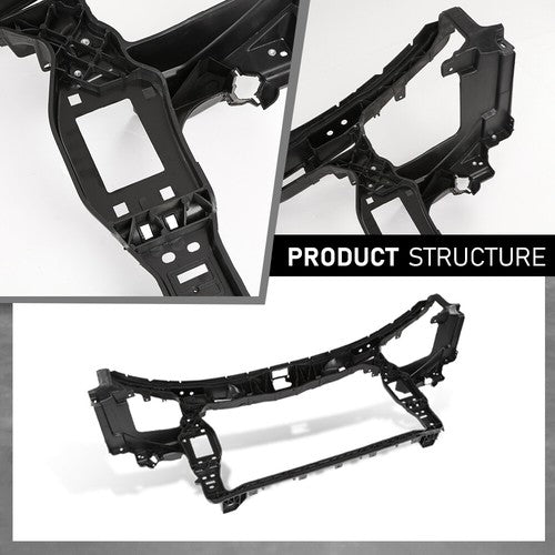 Solid Spare Fit For 2011-2018 Audi A8 Quattro Radiator Support Core Assembly 4H0805594E