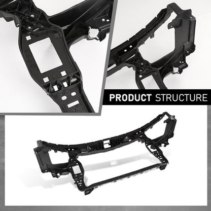 Solid Spare Fit For 2011-2018 Audi A8 Quattro Radiator Support Core Assembly 4H0805594E