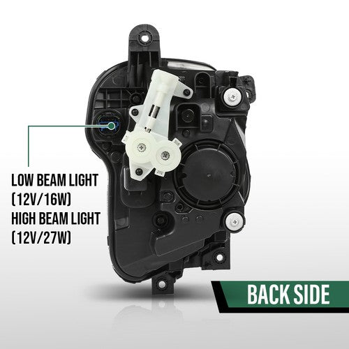 Solid Spare LED Headlights Assembly Fit For 2022-2024 Hyundai Tucson Driver & Passenger Side
