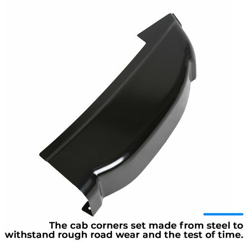 Solid Spare Pair Cab Corners Fit For 2001-2007 Chevrolet Silverado GMC Sierra 4Dr Crew Cab