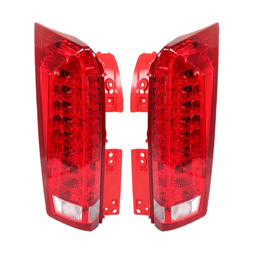 Solid Spare Pair Lamps LED Fit For 2010-2016 Cadillac SRX Left+Right Tail Lights Replacement