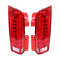 Solid Spare Pair Lamps LED Fit For 2010-2016 Cadillac SRX Left+Right Tail Lights Replacement