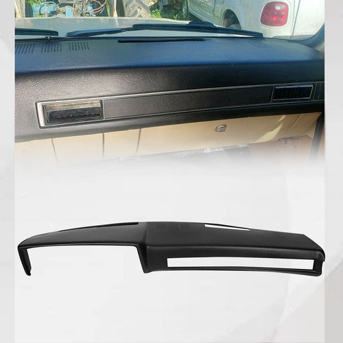 Solid Spare Hard Black Dash Pad Cover Cap For 1981-1991 Chevrolet GMC C/K/R/V Truck/SUV