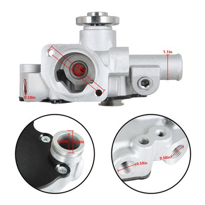 Solid Spare Water Pump Replace For 13-0948 130948 new Fit for 270 370 376 Engine