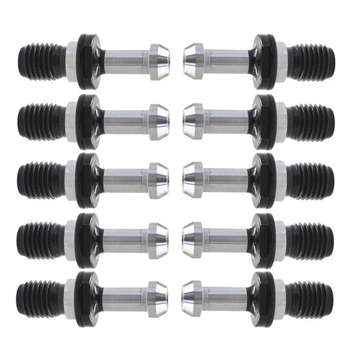 Solid Spare 10Pcs BT40 90°0.589" Pull Stud Retention Knob Fit For Kia Mori Seiki