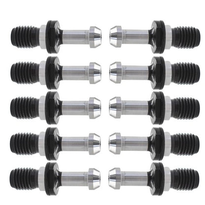 Solid Spare 10Pcs BT40 90°0.589" Pull Stud Retention Knob Fit For Kia Mori Seiki