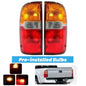 Solid Spare For Toyota Tacoma 1995-2000 Tail Lights Brake Lamps w/Bulbs Left & Right 95-00