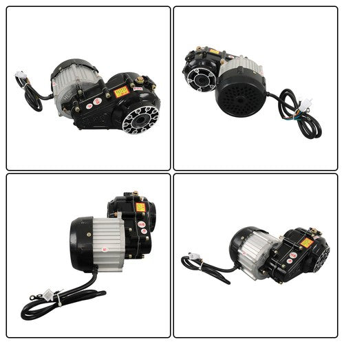 Solid Spare US 40"Rear Axle Kit Electric Brushless Differential 1000W Motor With 4 Stud Hub