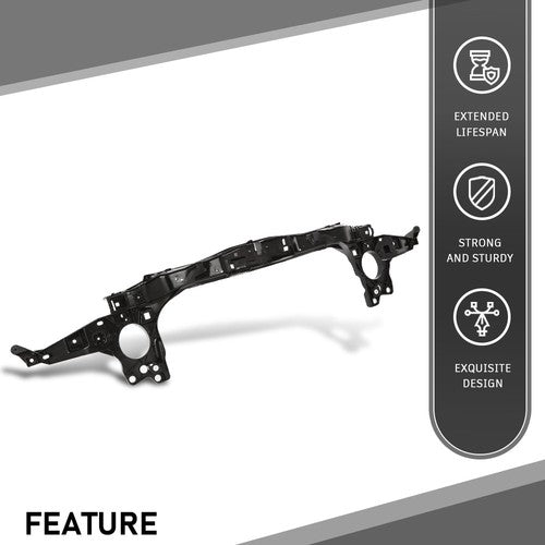 Solid Spare Upper Radiator Support Core Fit For 11-18 Porsche Cayenne PO1225100