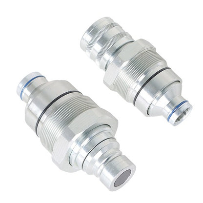 Solid Spare 7246790 6667807 Male Female Flat Face Coupler Kit For Bobcat S450-S770 T450