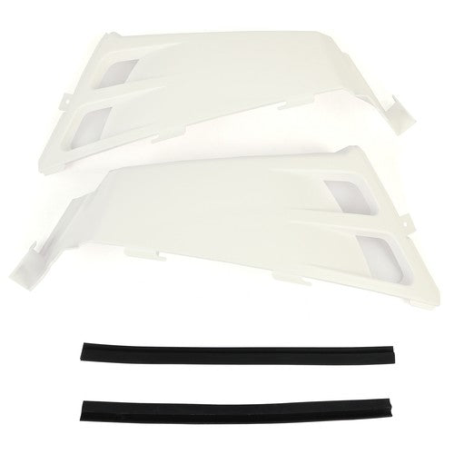 Solid Spare Left+Right Gas Tank Side Covers Plastic Wrap For Yamaha Banshee 350 87-06 WHITE