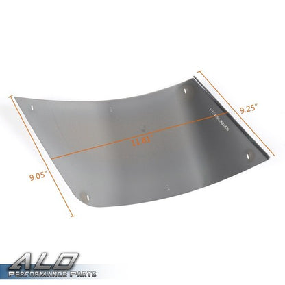 Solid Spare Bumper Chrome Trim Fit For 04-15 Volvo VNL 300 430 630 670 730 780 LH+ RH Side