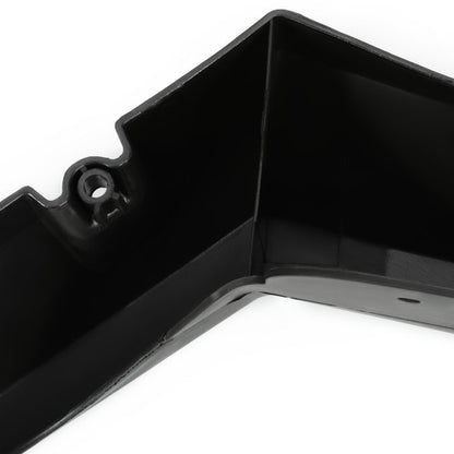 Solid Spare Rear Left Right Black Fender Flare For Polaris RZR 800 570 2009-2017