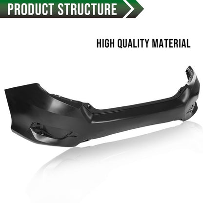 Solid Spare Rear Bumper Cover HO1100296 Fit For 2016-2021 Honda Civic Sedan Replacement