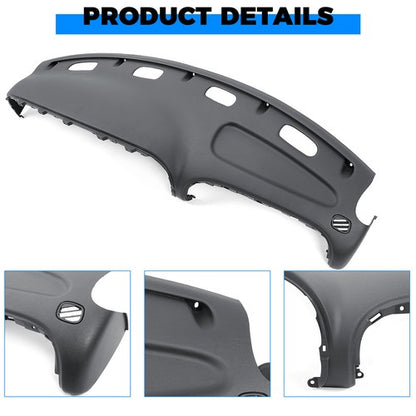 Solid Spare Dash Pad Instrument Panel Replacement For Dodge Ram 98-01 1500 + 98-02 2500 3500