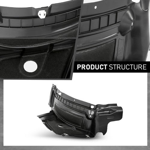 Solid Spare Fit For Audi A7 2012-2014 Front Right Fender Liner Wheel Spoiler 4G8853888C