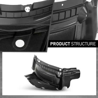 Solid Spare Fit For Audi A7 2012-2014 Front Right Fender Liner Wheel Spoiler 4G8853888C