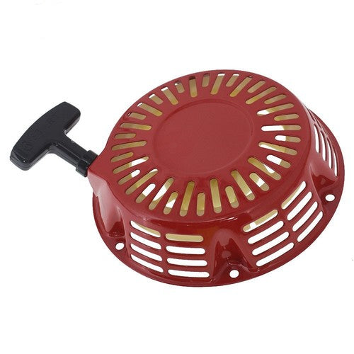 Solid Spare Recoil Pull Start Assembly Cover Kit For Honda GX240 GX270 Mounting Bolts Red