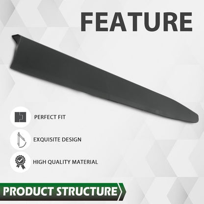 Solid Spare Fit For 2018-2022 Toyota C-HR Front Right Door Lower Molding Trim Garnish Panel