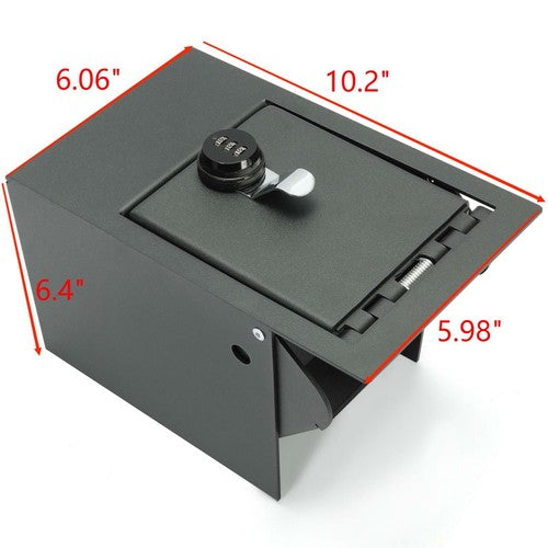 Solid Spare Console Combination Security Vault Gun In-Vehicle Safe For 11-19 Explorer Ford