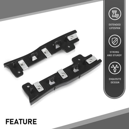 Solid Spare Fit For 2017-2019 Ford Escape Front Bumper Retainer Bracket Left+Right Side