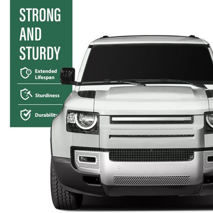 Solid Spare Fit For 20-24 Defender 110 Bumper Corner Side Skirt Fender Flare Body Kit