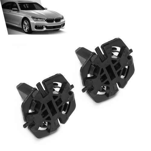 Solid Spare Fit For BMW Coolant Radiator Fastening Element Clip 17118482944 17118619382