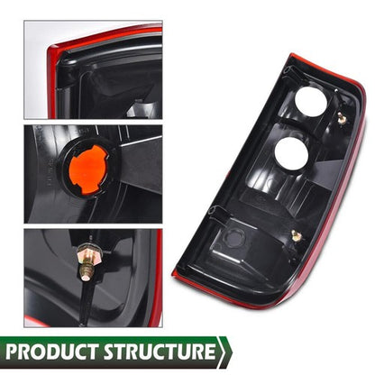 Solid Spare Fit For 2008-2016 Ford F-250 F-350 F-450 F-550 Super Duty Red Tail Light LH Side