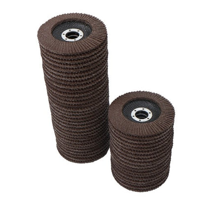 Solid Spare 4.5" × 7/8" 40 Grit Flap Disc Grinder Sanding Grinding Wheels 50 PCS