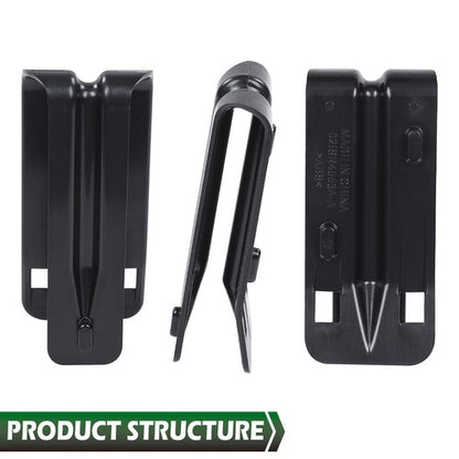 Solid Spare 3pcs Fit For 08-14 Chevy Silverado 1500 Rear Seat Bumper Cushion Bracket Repair