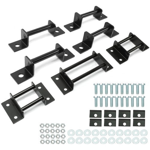 Solid Spare 3rd Row Seat Brackets w/ Striker & Bolts kit For Chevrolet Tahoe Yukon 2000-2014