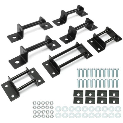 Solid Spare 3rd Row Seat Brackets w/ Striker & Bolts kit For Chevrolet Tahoe Yukon 2000-2014
