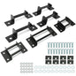 Solid Spare 3rd Row Seat Brackets w/ Striker & Bolts kit For Chevrolet Tahoe Yukon 2000-2014