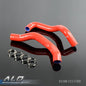 Solid Spare Fit For 94-95 Ford Mustang GT/GTS/SVT Silicone Radiator Hose+Clamps Kit Red