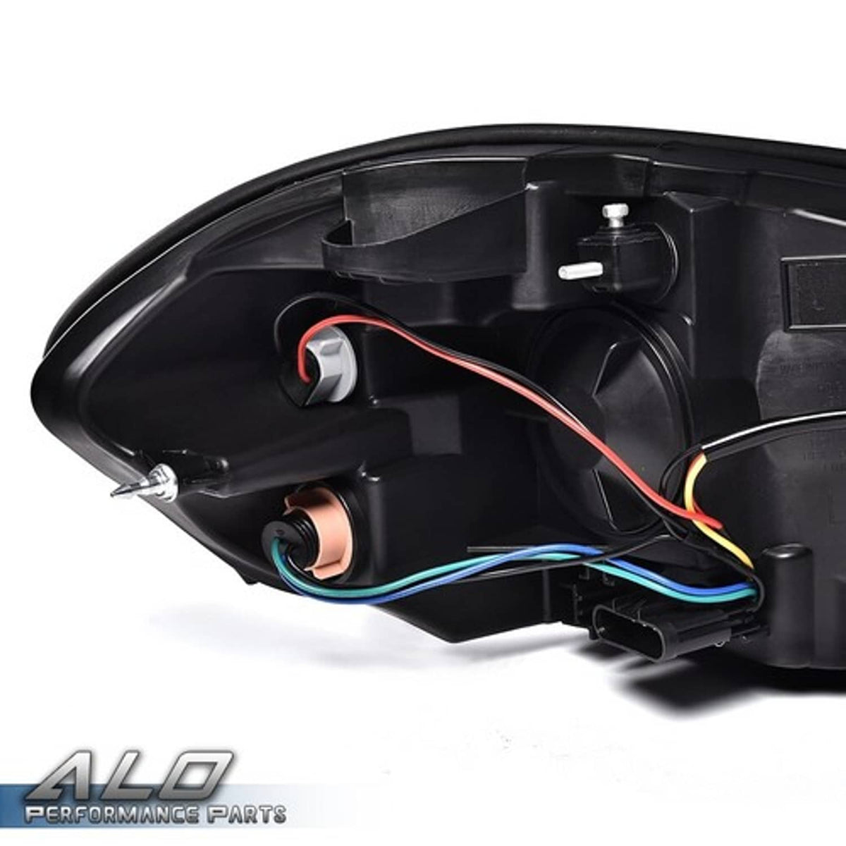 Solid Spare Clear Corner Black Headlights Fit For 06-13 Chevy Impala/06-07 Monte Carlo