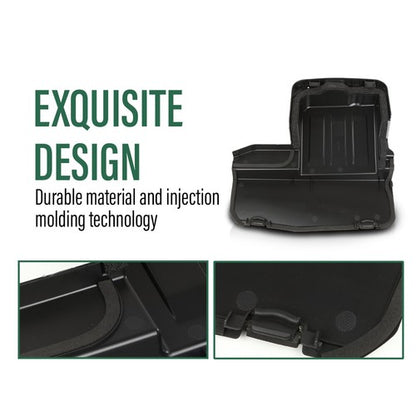 Solid Spare Fit For 2008-2015 Land Rover Freelander 2 Front Battery Box Cover Black LR013334