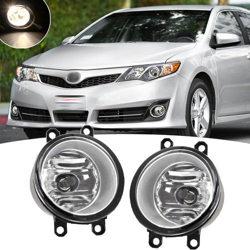 For 2012-2014 Toyota Camry SE Front Bumper Halogen Fog Light Lamps Left & Right