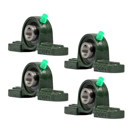Solid Spare New 4Pcs UCP202-10 Pillow Block Mounted Ball Bearing 5/8" Bore Cast Iron Base