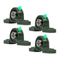 Solid Spare New 4Pcs UCP202-10 Pillow Block Mounted Ball Bearing 5/8" Bore Cast Iron Base