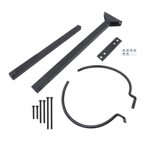 Solid Spare Zero Turn Mower Handle Mount Kit For Garden Trash Yard Cleaning 5 Gallon Bucket
