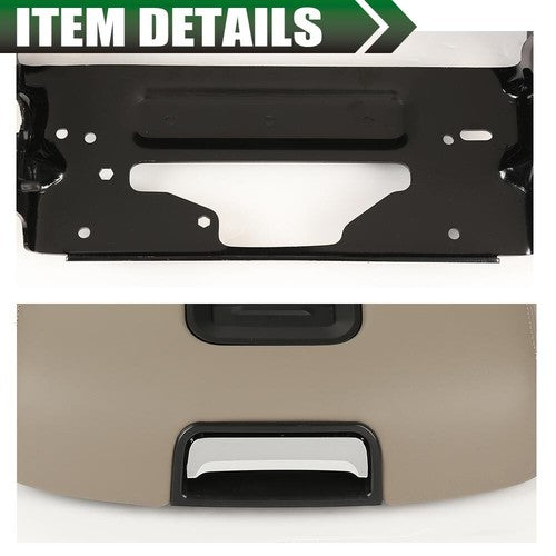 Solid Spare Fit For 15-19 Suburban Yukon Wireless Charging Center Console Armrest Lid