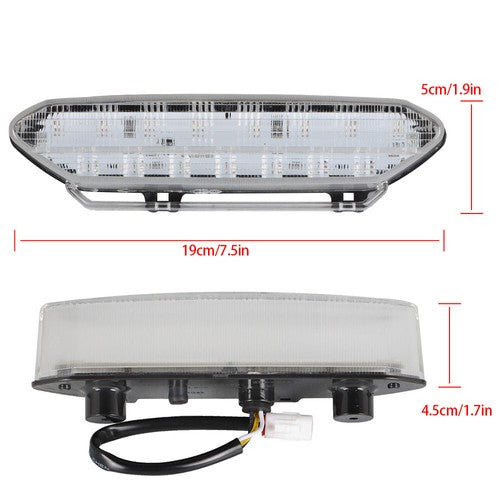 Solid Spare For Yamaha YFZ450 2006 2007 2008 2009 5TG-84710-21-00 LED Tail Light Taillight