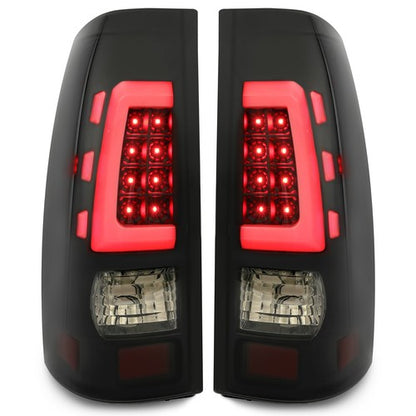 Solid Spare LED Rear Tail Lights For 99-06 Chevy Silverado 99-02 GMC Sierra 1500 2500 3500