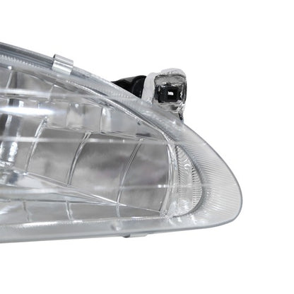 Fit For 1998-2000 Toyota Corolla CE VE LE 1.8L Chrome Headlights Driver Side LH