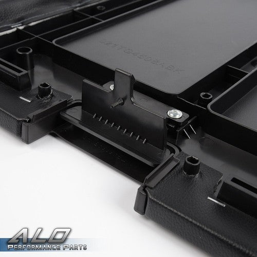 Solid Spare Fit For 07-14 Chevy Silverado GMC Sierra Center Console Lid Armrest Cover Black
