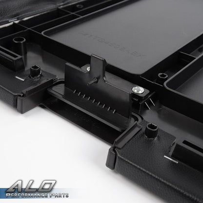 Solid Spare Fit For 07-14 Chevy Silverado GMC Sierra Center Console Lid Armrest Cover Black