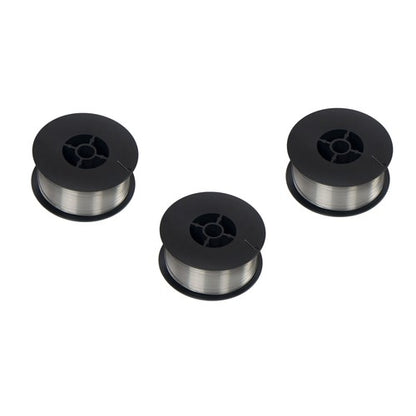 Solid Spare 3 Pack E71T-GS .030" Diameter 2lb Spool Flux Core Carbon Steel MIG Welding Wire