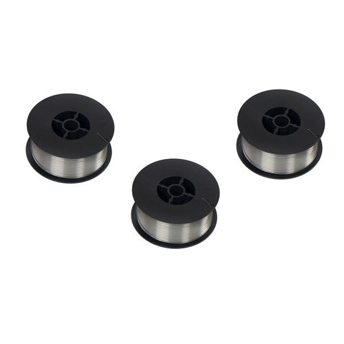 Solid Spare 3 Pack E71T-GS .030" Diameter 2lb Spool Flux Core Carbon Steel MIG Welding Wire