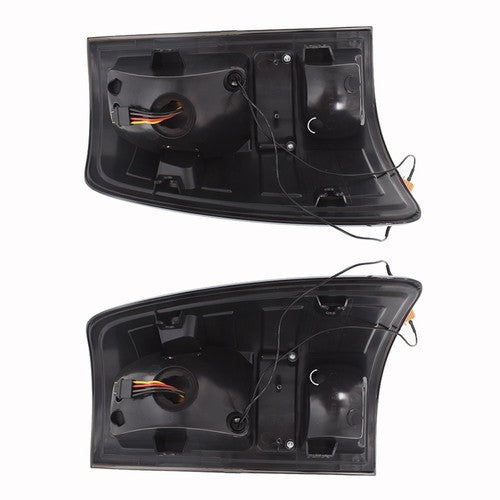 Solid Spare Left+Right Side For Dodge Ram 1500 2009-2018 Black Tail Light Lamp Replacement